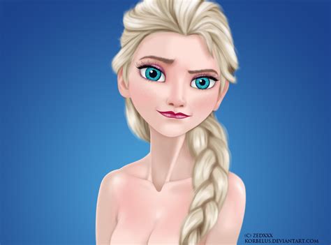 Elsa Elsa is the perfect mythic character – magical and larger than life. . Frozen nude